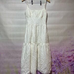 White Zara dress size M